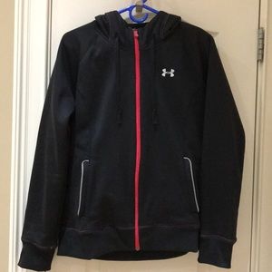 Under Armour Zipped hoodie fleece lined.